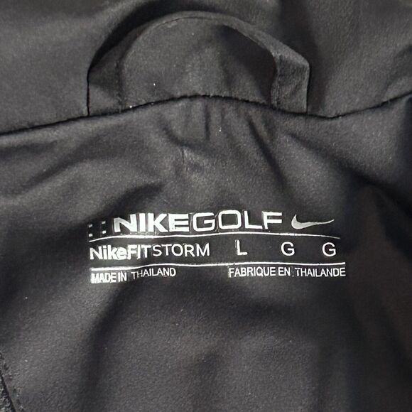 Nike Golf Storm Fit 1/4 Zip Black Jacket Men’s Size Large Waterproof Windproof - Picture 2 of 16
